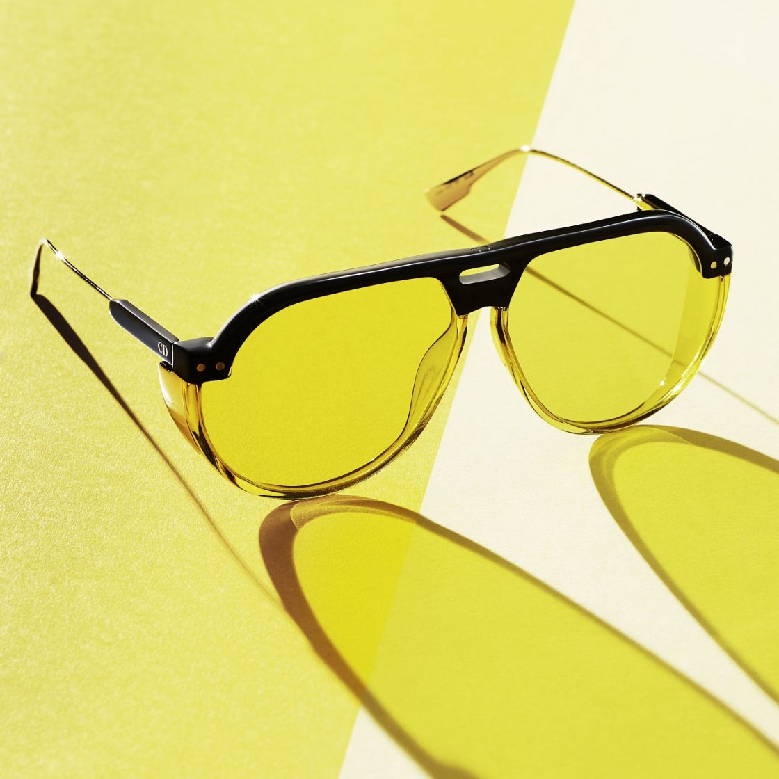 Dior Attitude 3 W0P08 Transparent Yellowblue Gradient Lens Sunglasses 799   Dior sunglasses   Fash Brands