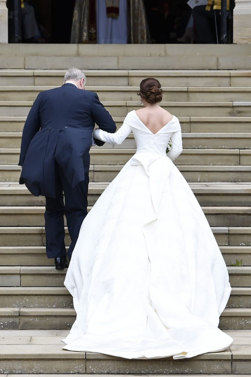 The story behind Princess Eugenie s royal wedding dress