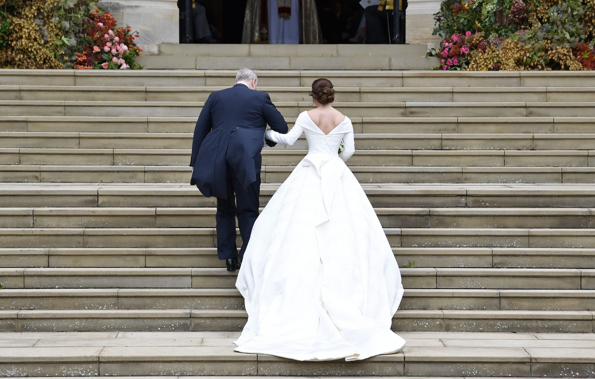 The story behind Princess Eugenie s royal wedding dress