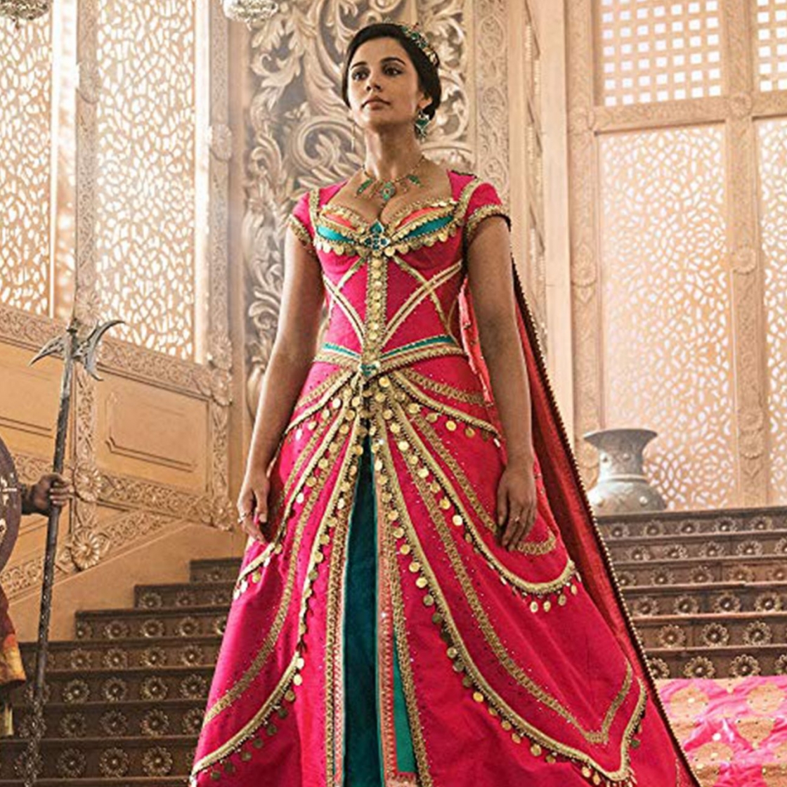 NEW Princess Jasmine red dress Cosplay Costume Cosplay Movie Aladdin Dress  | eBay