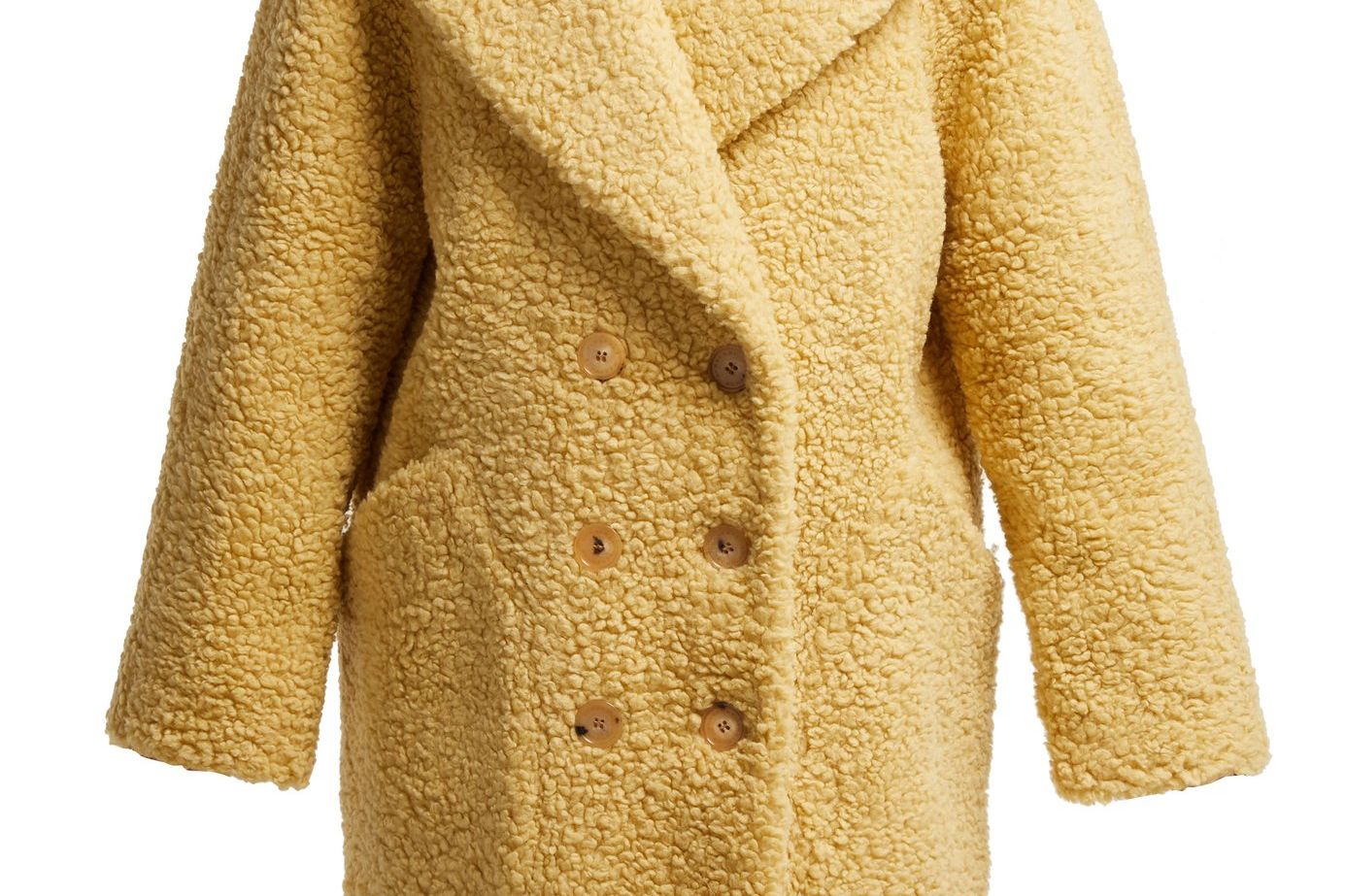 Burberry discount teddy coat