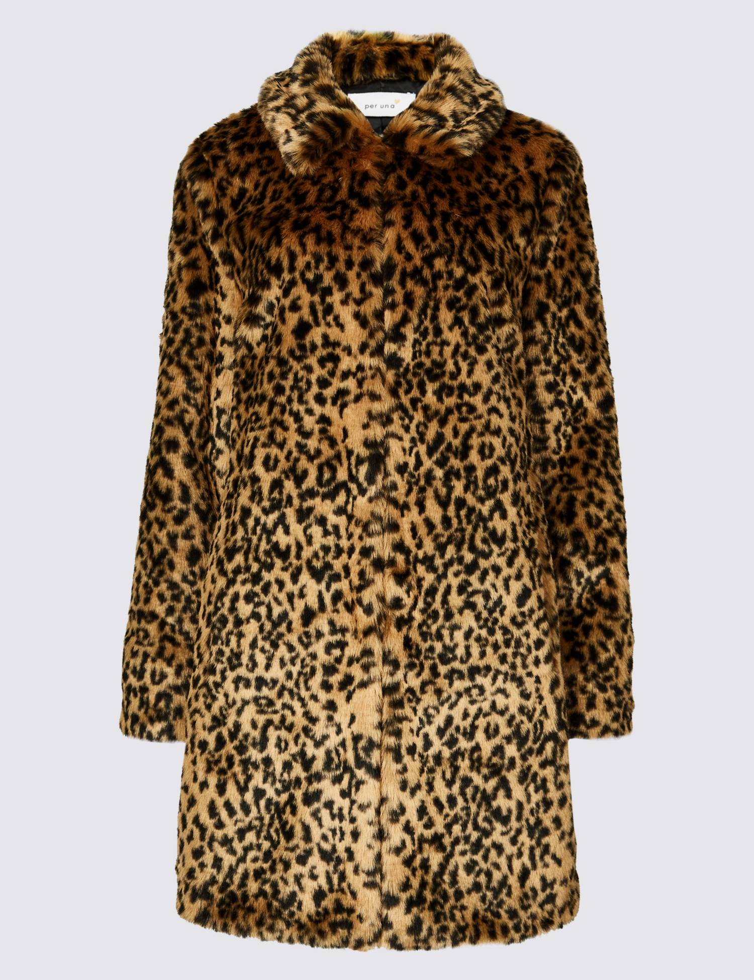 Per una leopard print coat sale