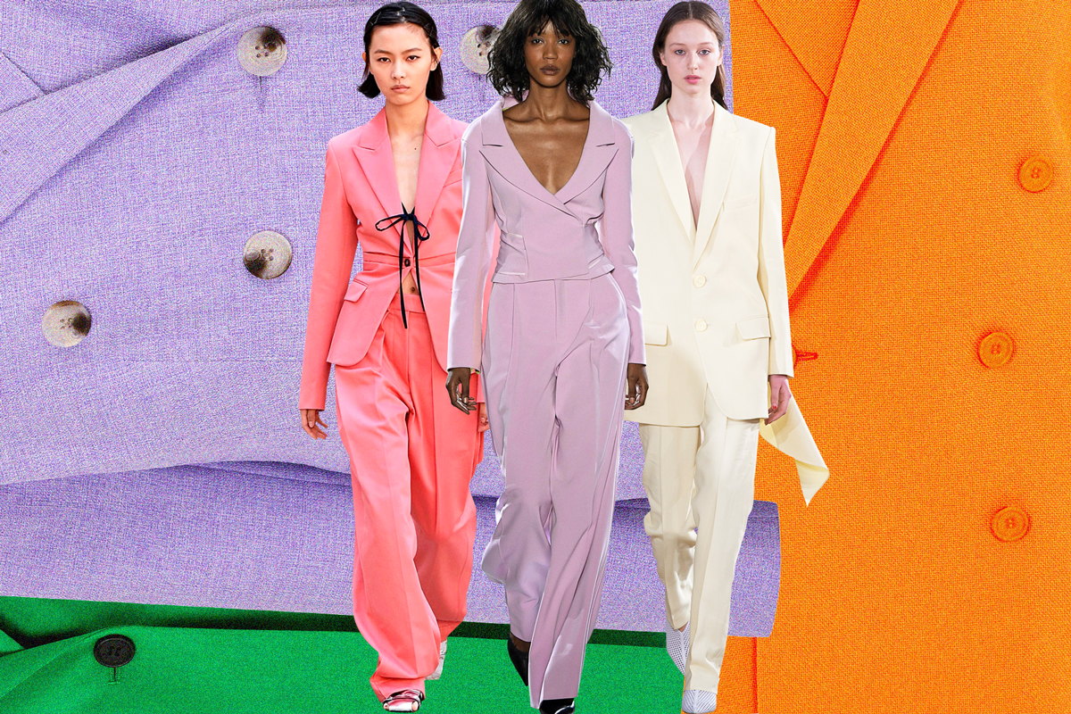 Best colourful suits to wear to work