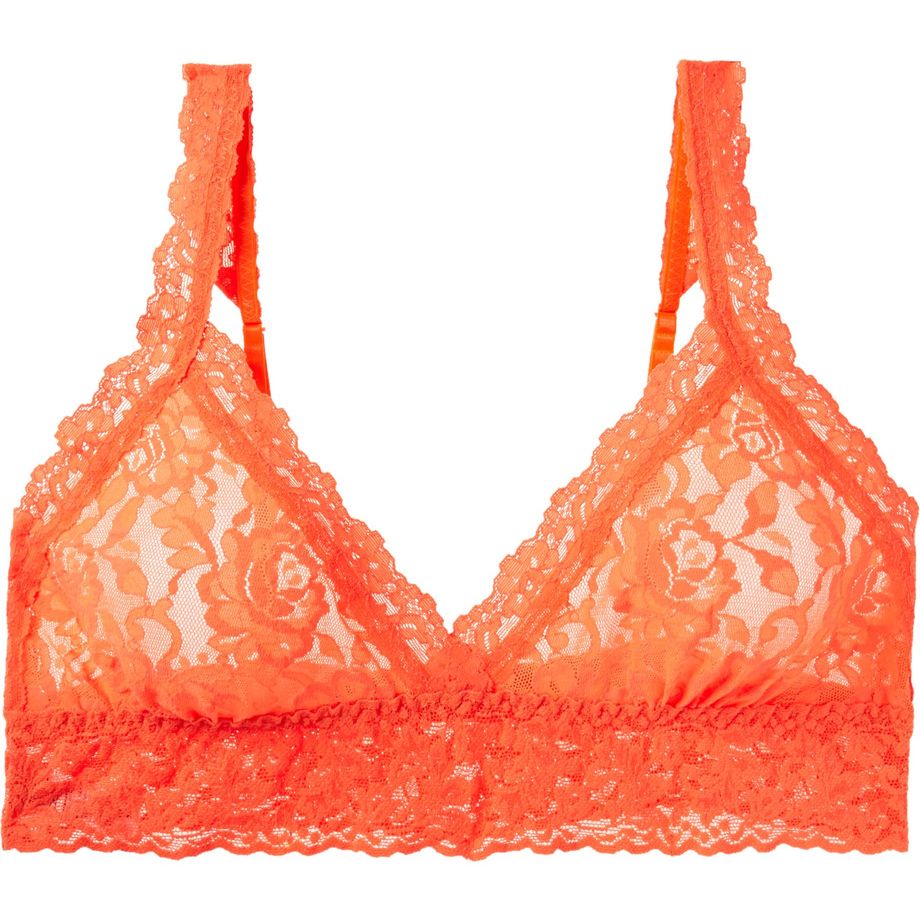 Neon yellow lace signature bralette, Stella McCartney