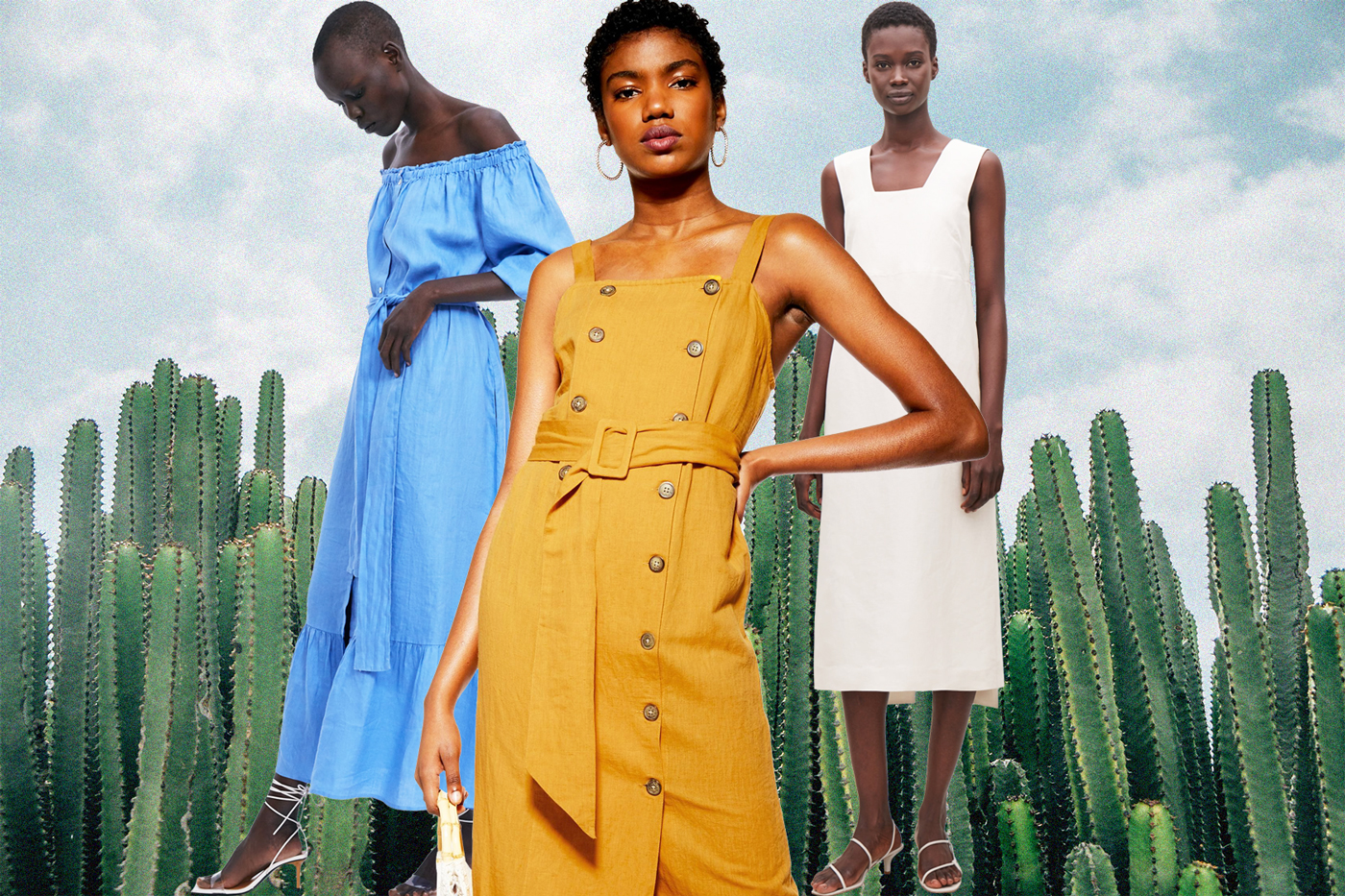 Buy linen dresses for the heatwave: online shopping now