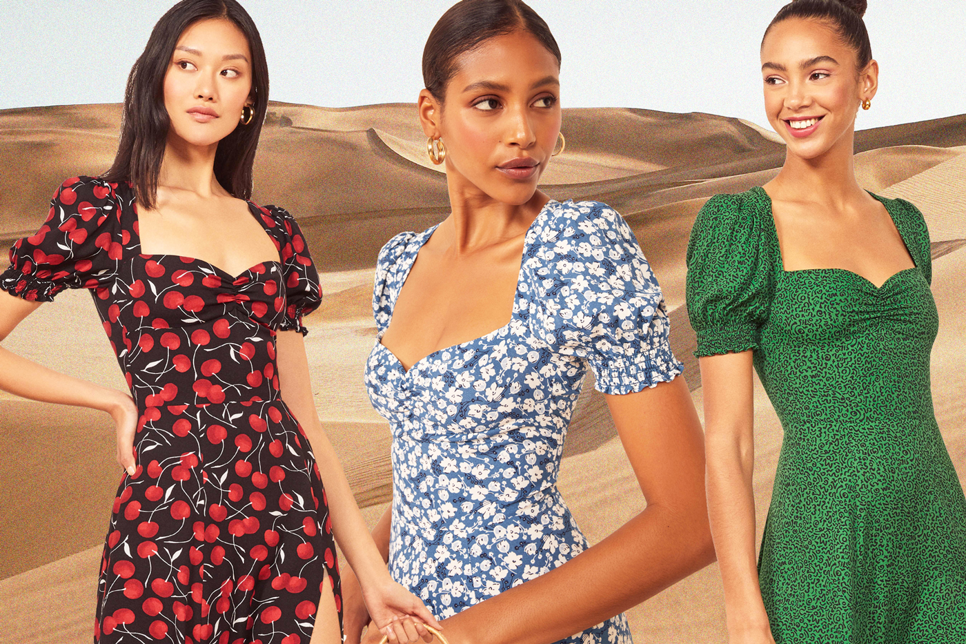 Reformation’s midi dress has gone viral this summer