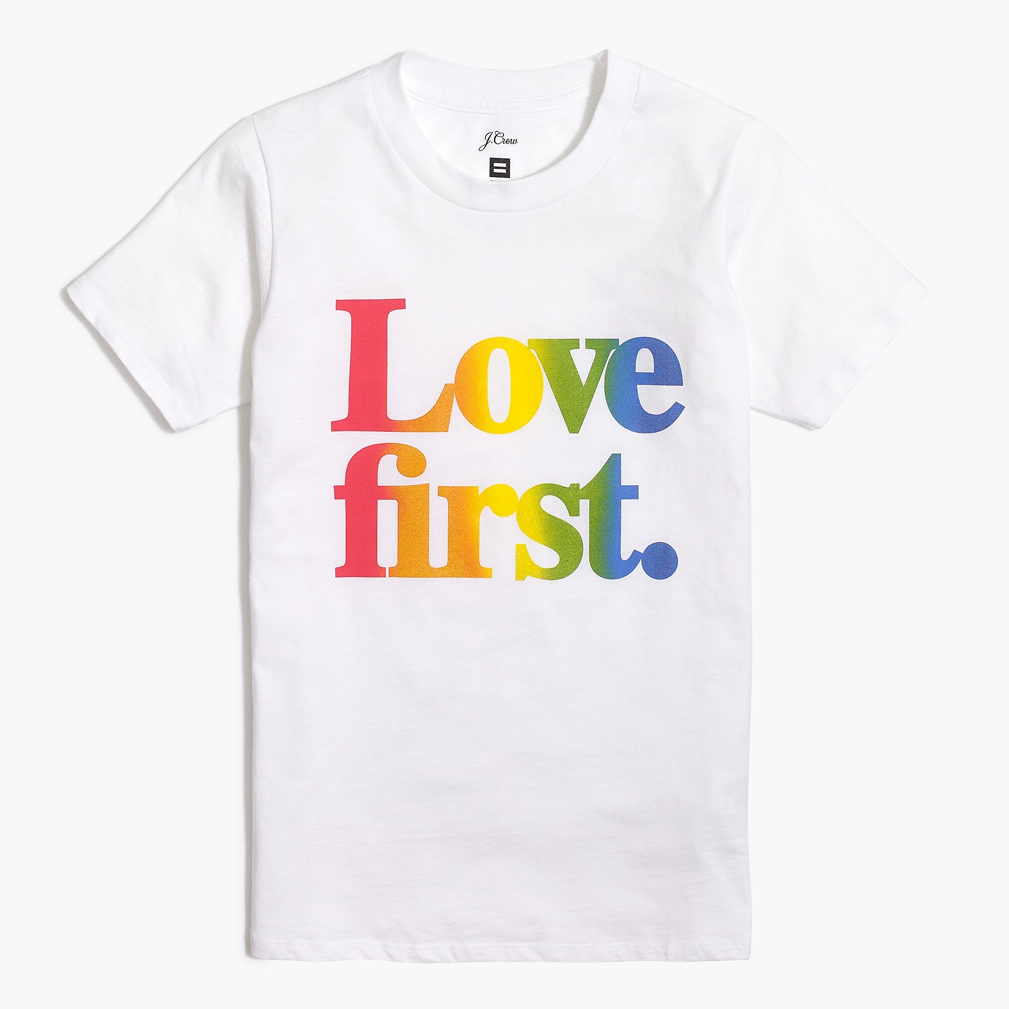 j crew pride shirt