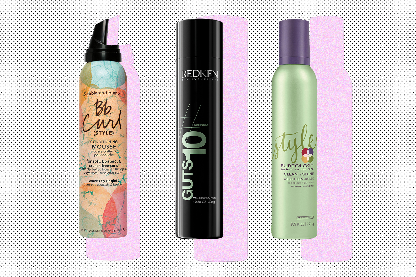Best non-sticky hair mousse for curly hair