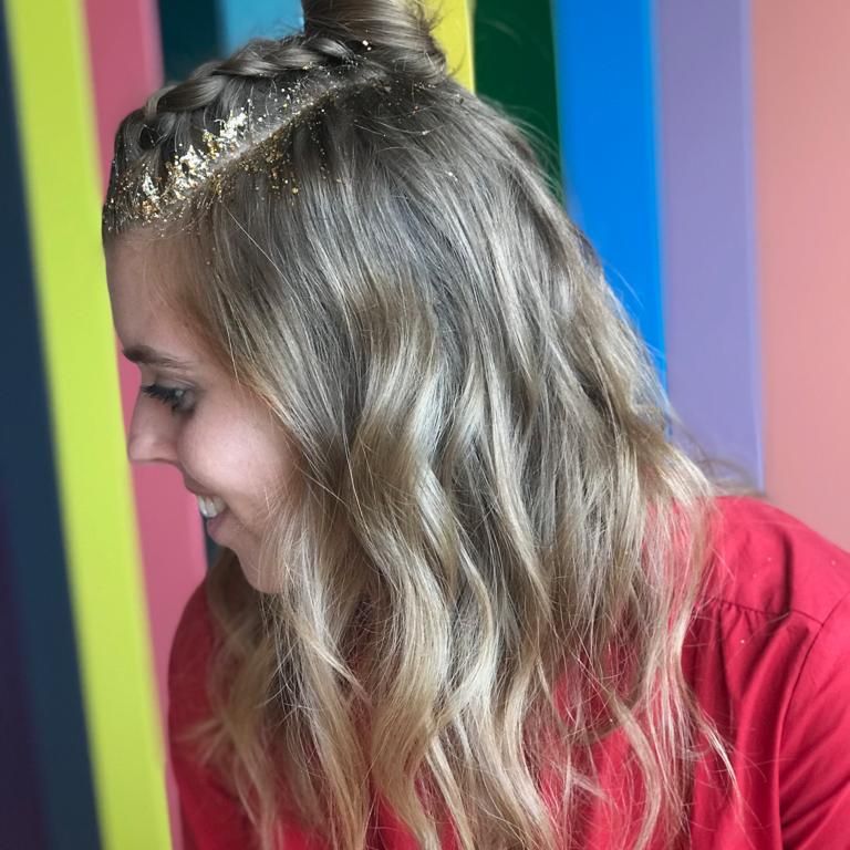 Princess Beatrice had glitter hair at Wilderness festival 2019