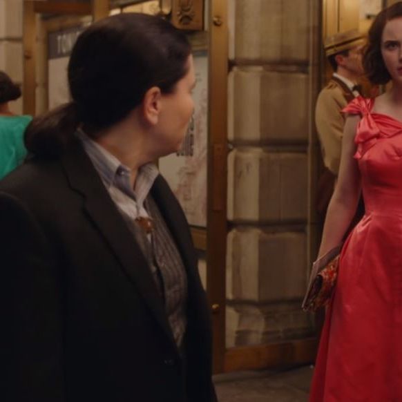 Mrs maisel red clearance dress