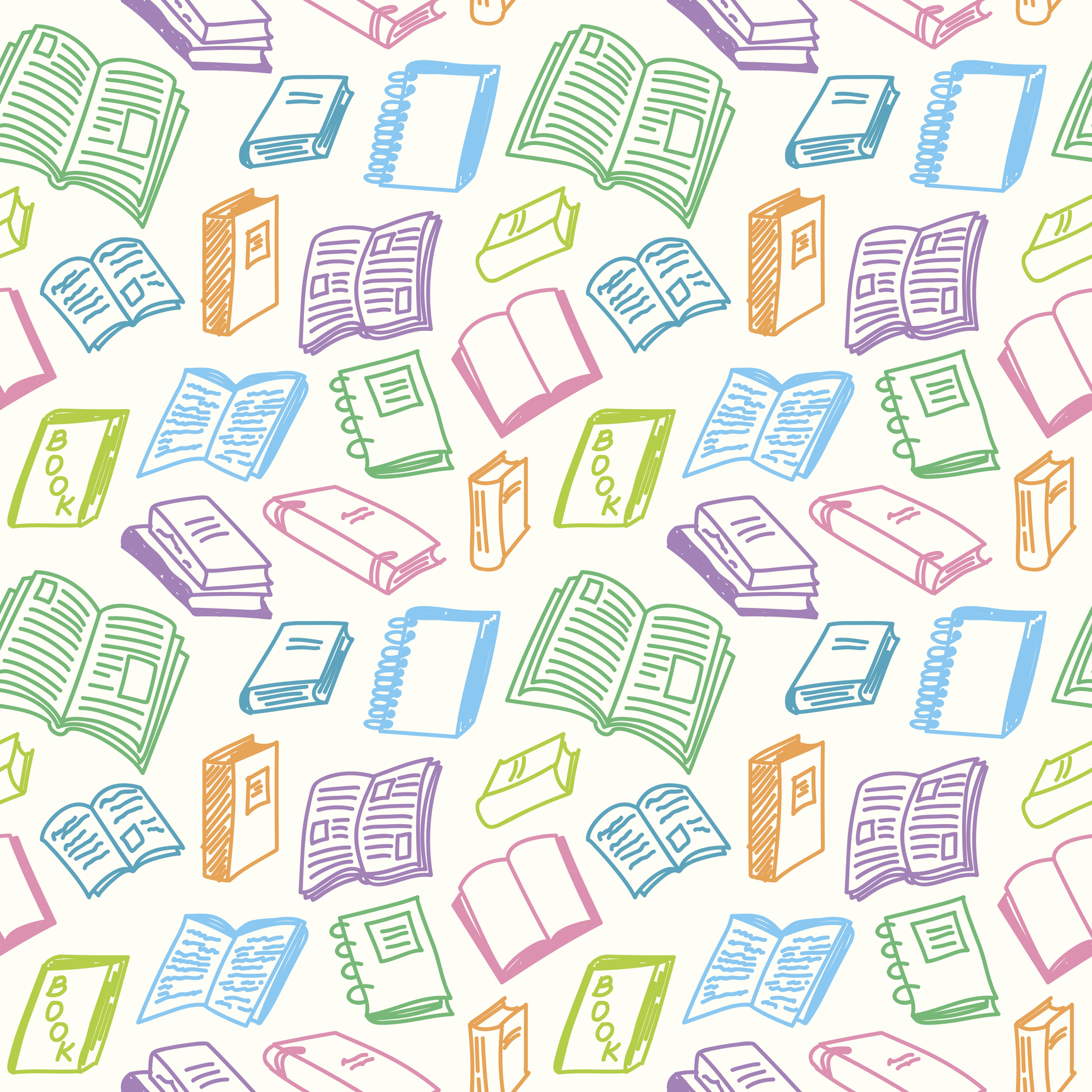 Фон с книжками
