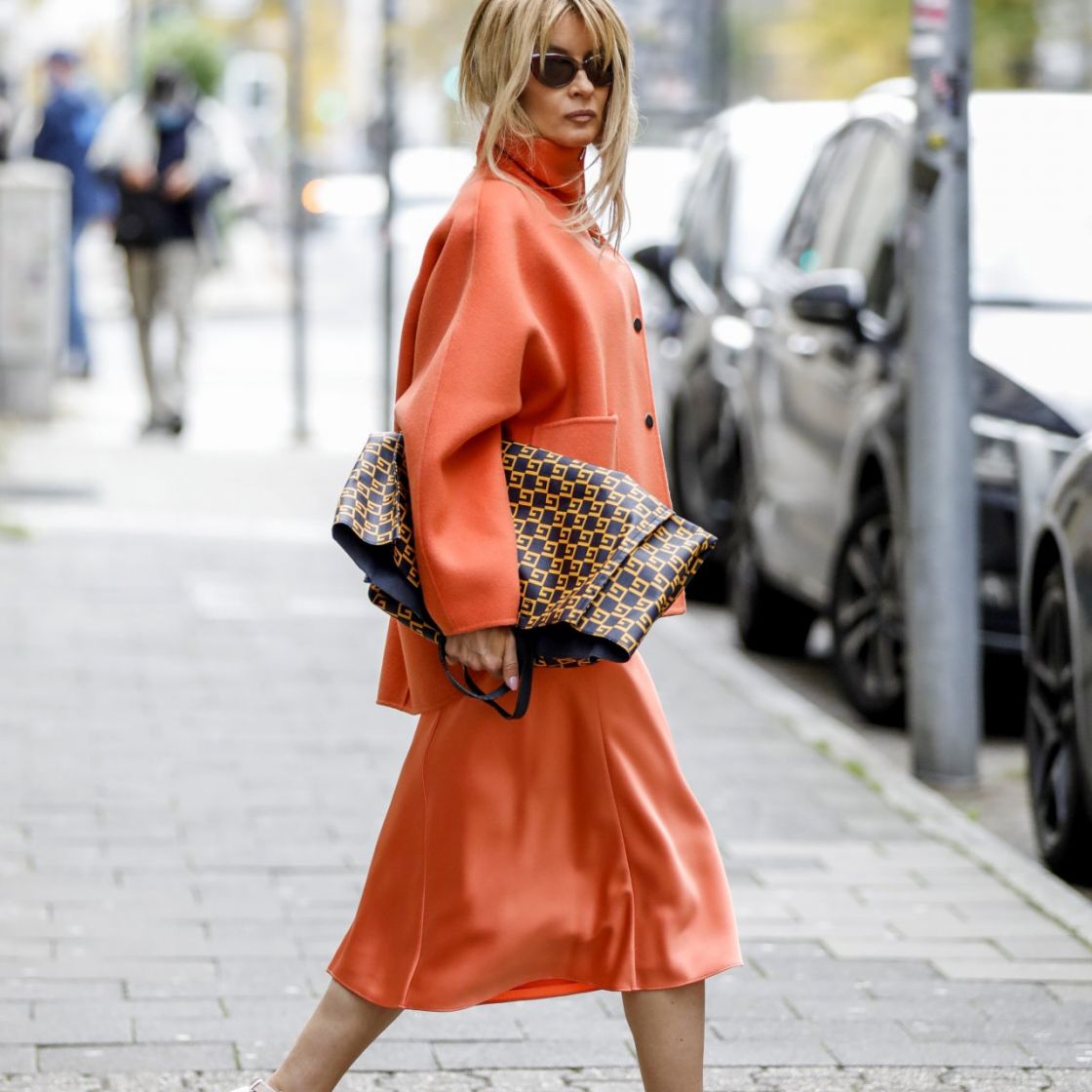 pumpkin spice fashion inspired looks from Cos, Zara, Cefinn