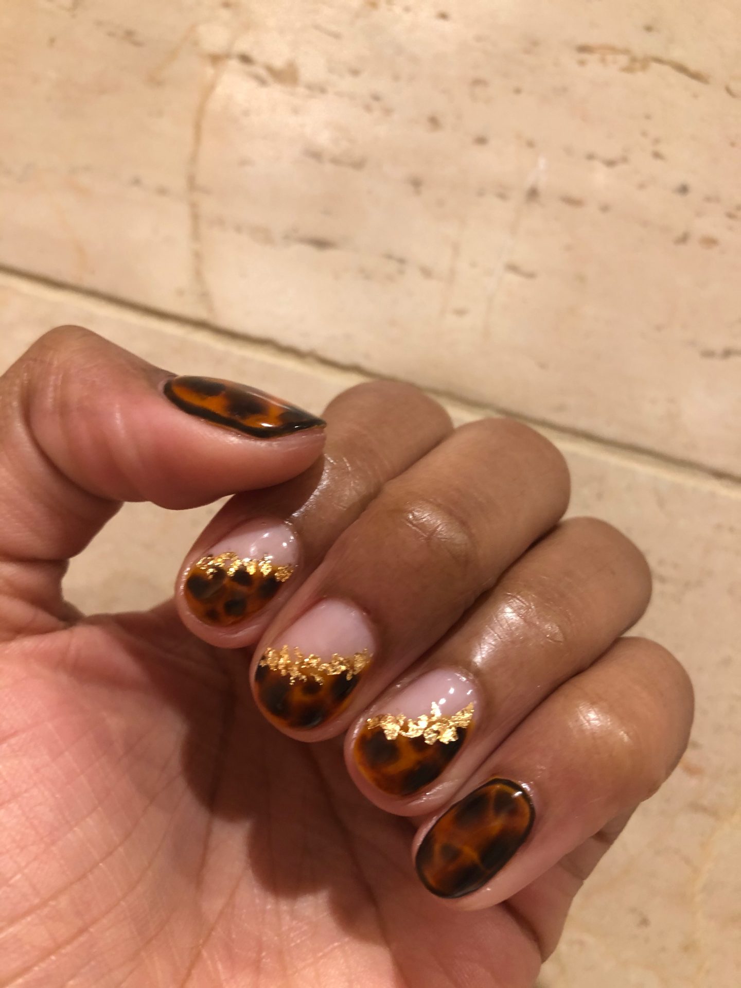 Tortoise Shell Nails Step by Step - WarpaintMag
