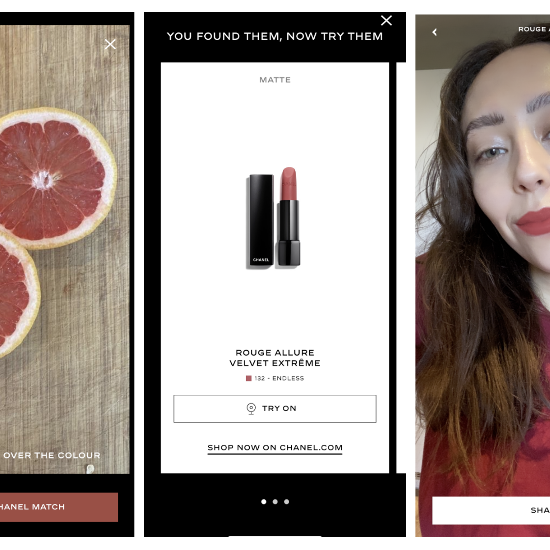 Chanel Lipscanner virtual lipstick app review