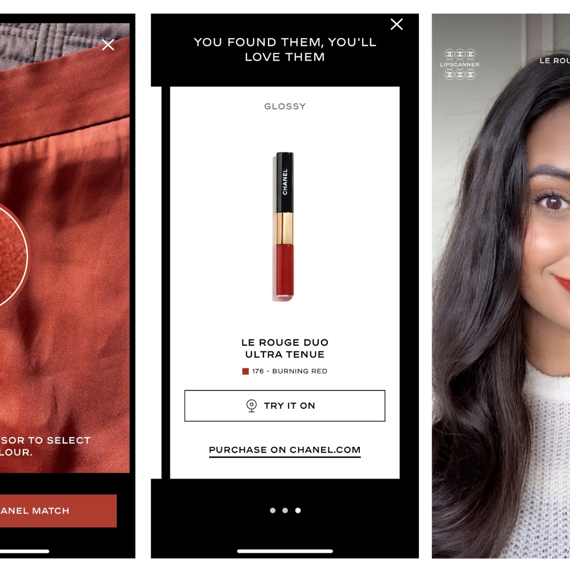 Chanel Lipscanner virtual lipstick app review