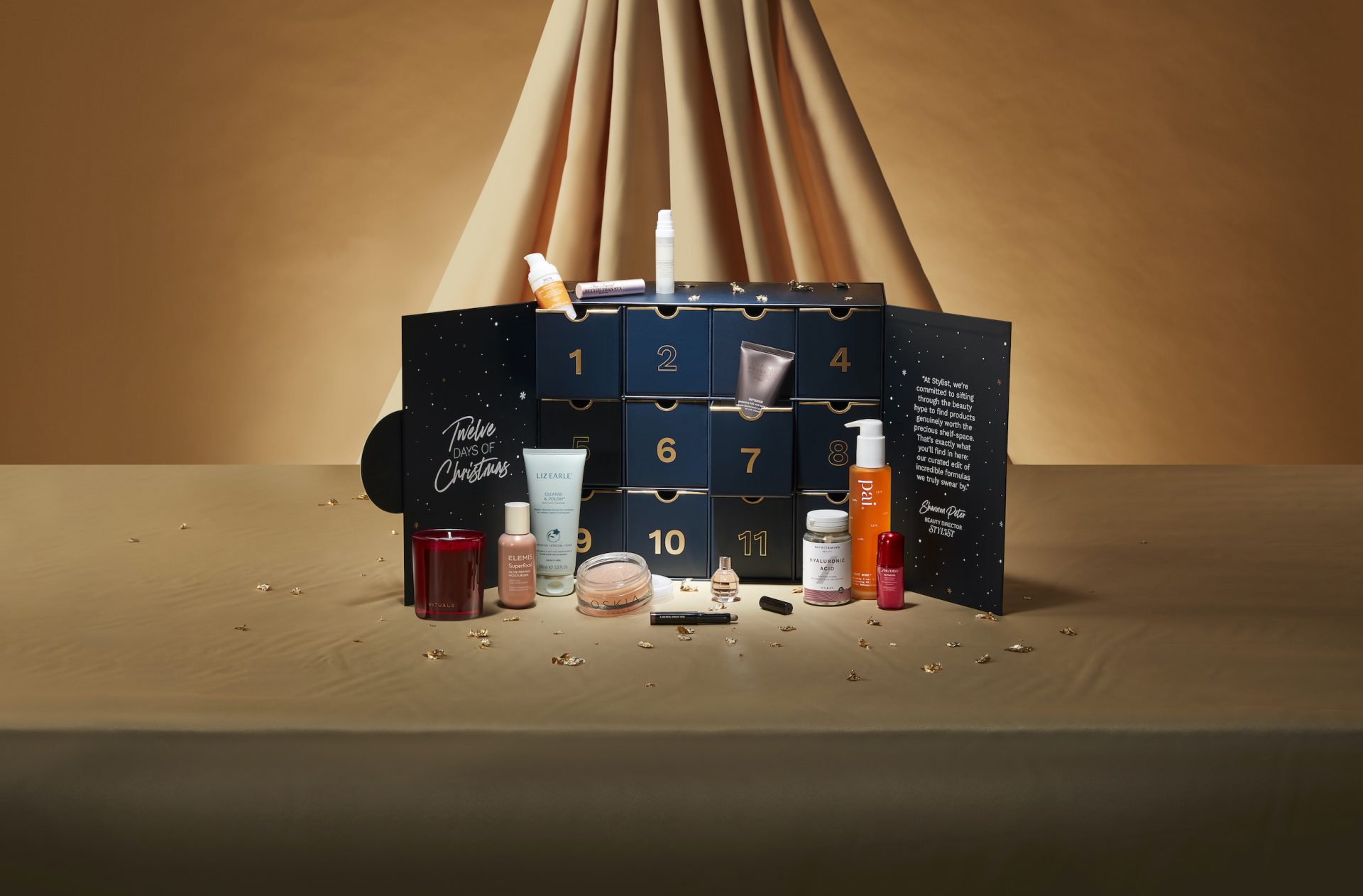 Shop the Lookfantastic x Stylist 12 Days of Advent Beauty Box