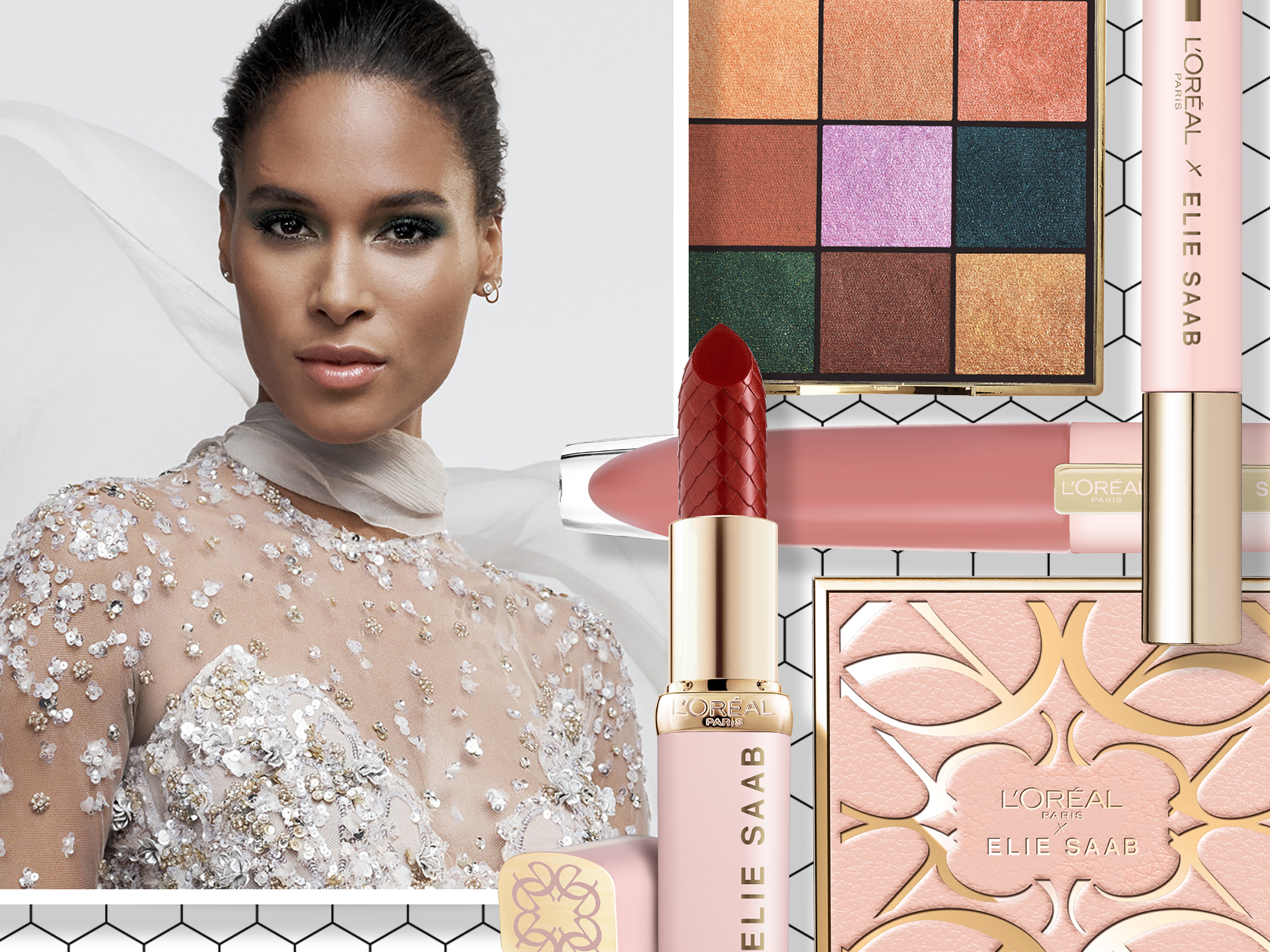 audition Resignation røre ved L'Oréal Paris x Elie Saab makeup collection review