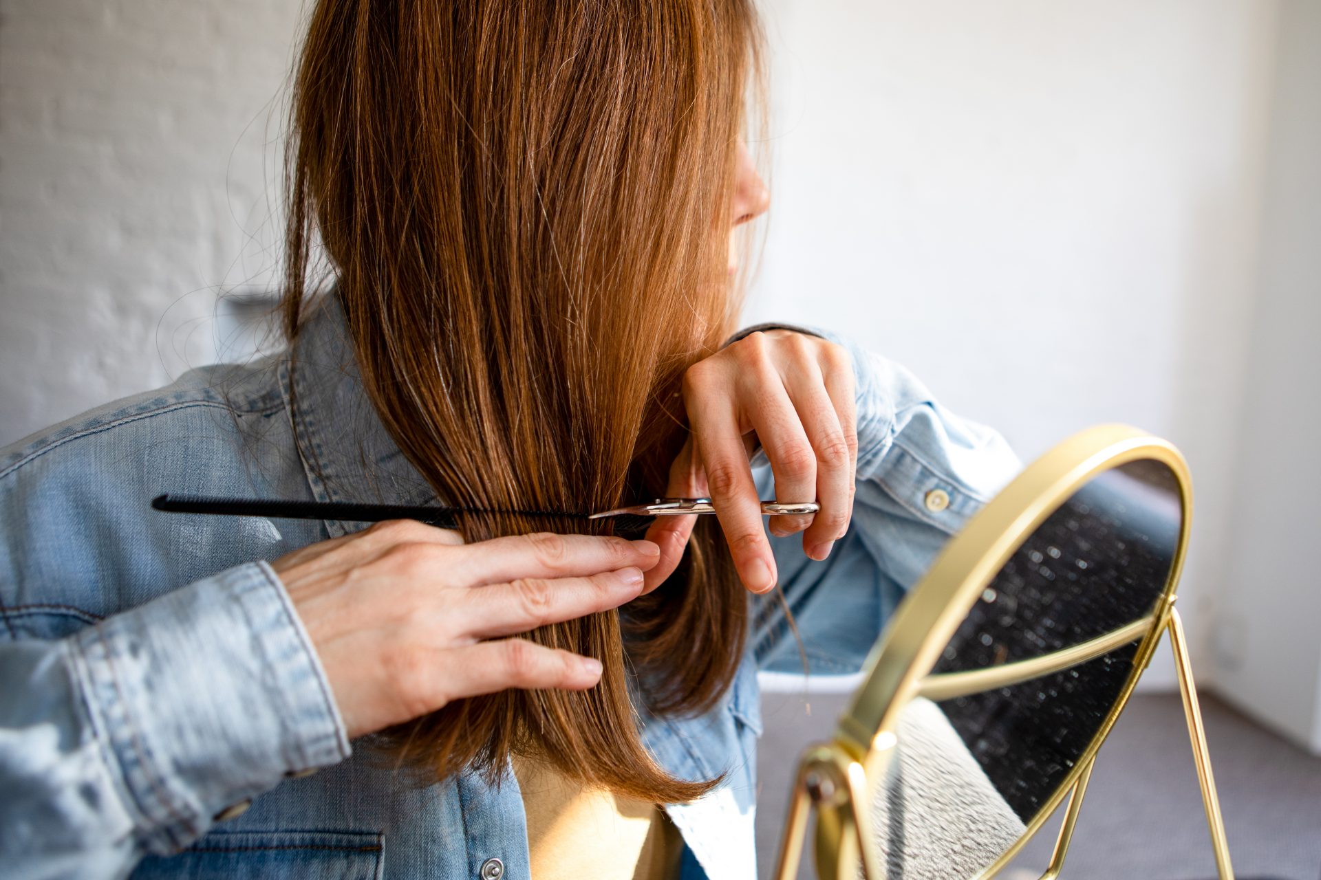 How to cut hair your own hair at home, for all hair lengths