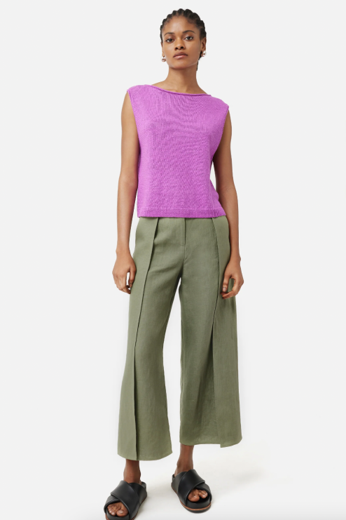 Best hot sale linen trousers