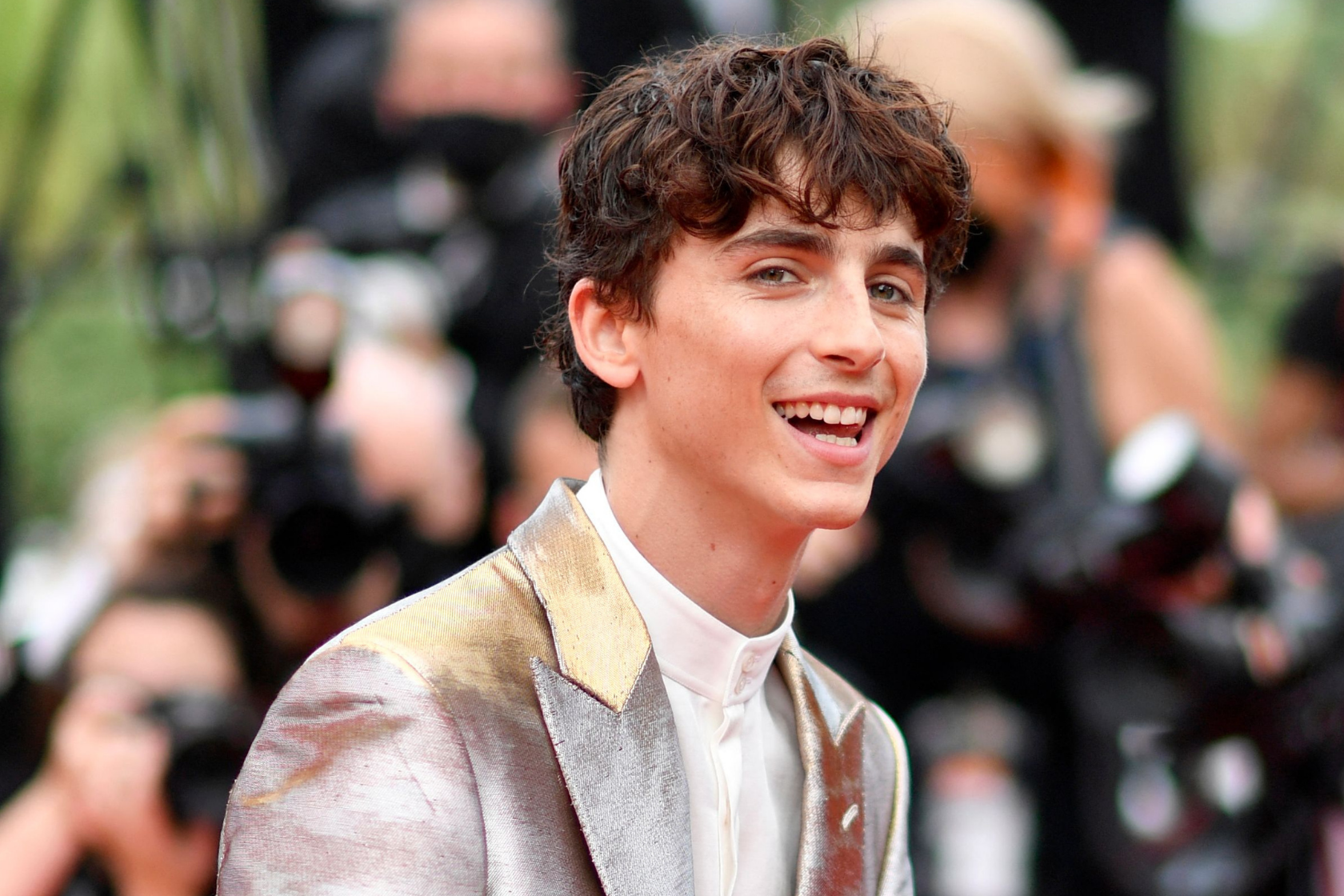 Timothée Chalamet's glowing skin at the Cannes Film Festival