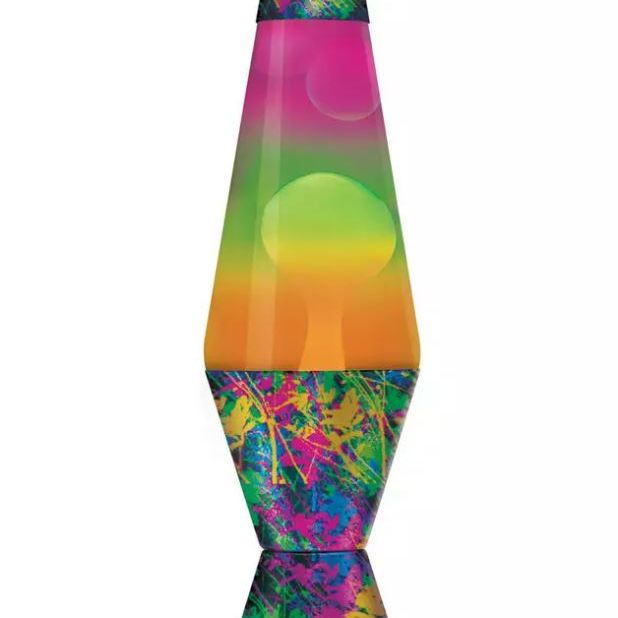 Argos rainbow outlet lava lamp