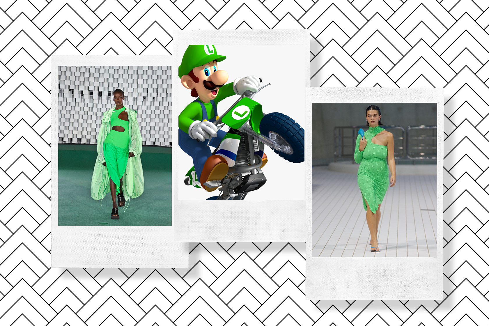 5 Spring/Summer 2022 Fashion Color Trends: Kiwi Green, Scarlet & More