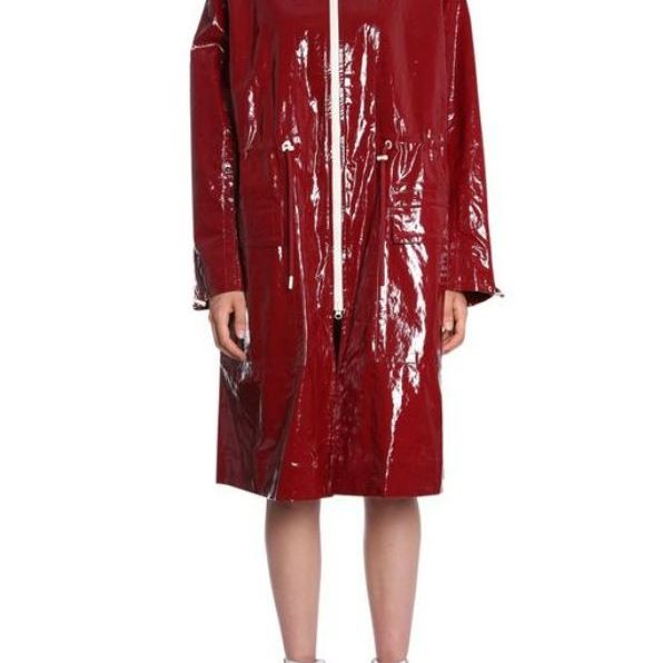 Adele trench coat dupes: the star's oxblood coat from Easy On Me