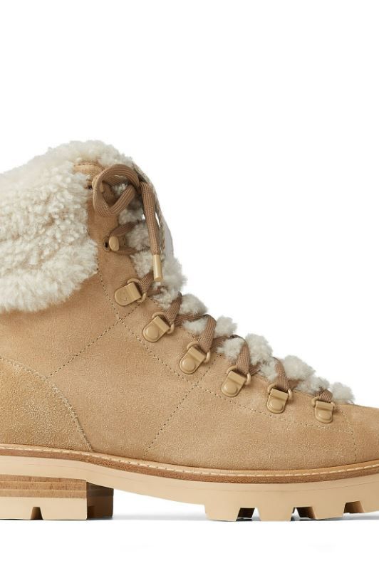 Fuzzy hotsell hiking boots