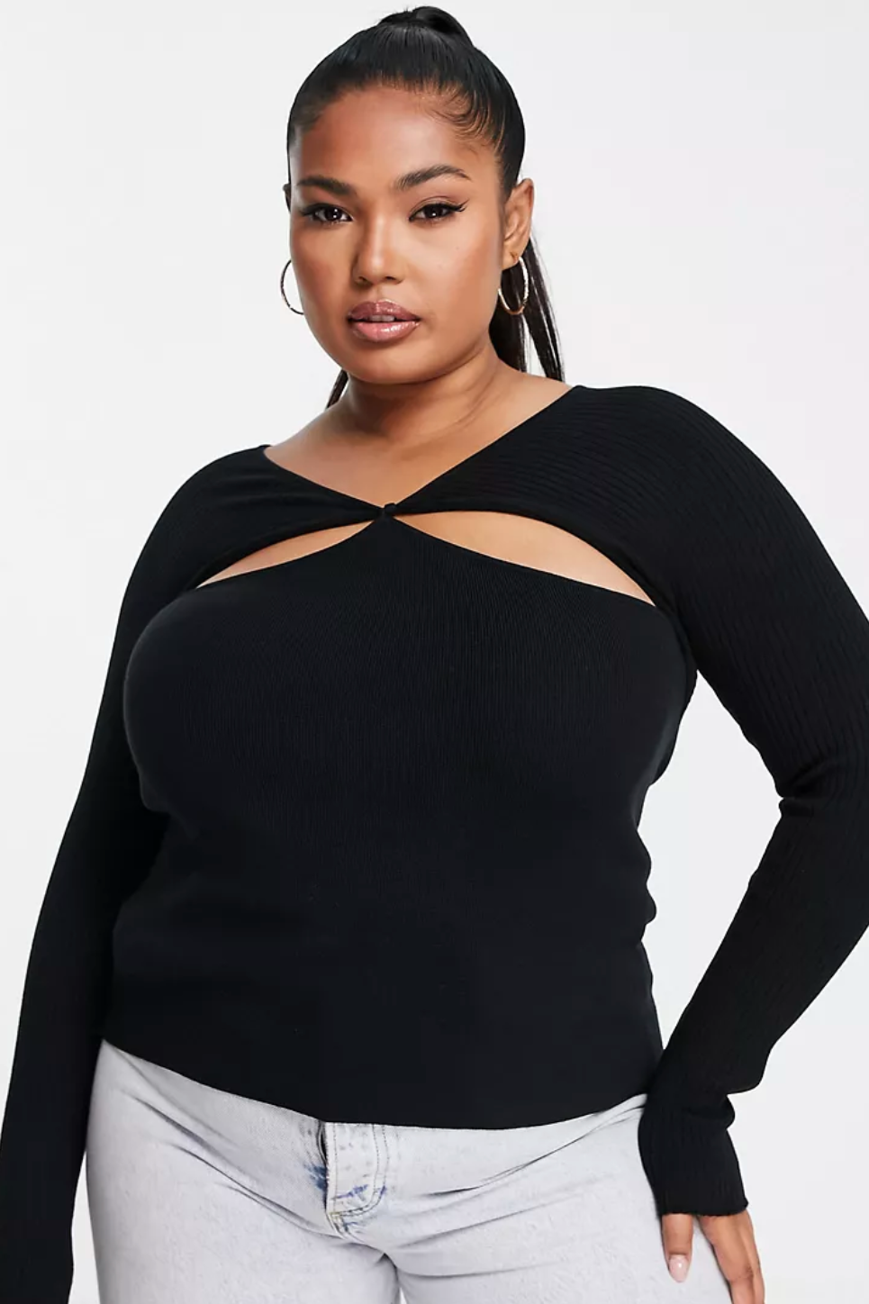 Black clearance jumper top