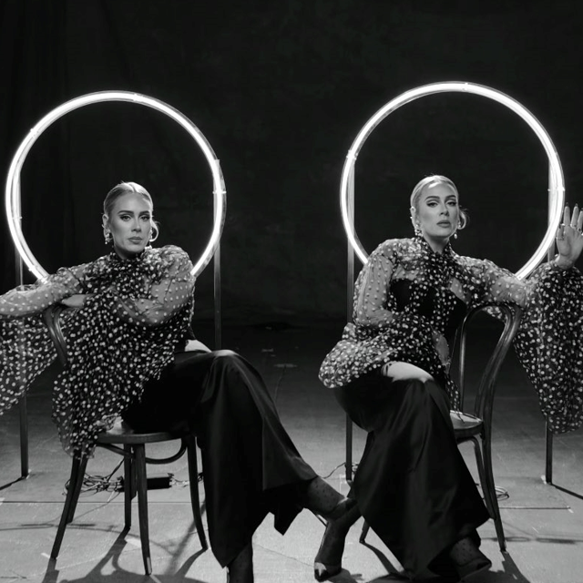 Adele stuns in custom Louis Vuitton and Vivienne Westwood in new music  video