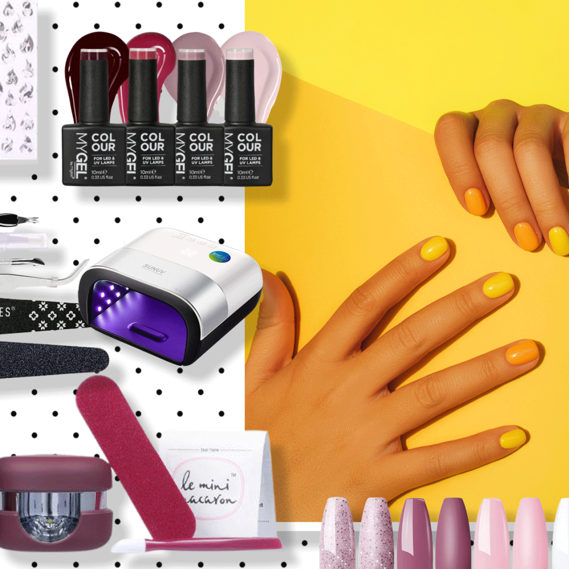 Buy Gellen Gel Nail Polish Kit with U V LED Light 72W Nail Dryer, 12 Summer Gel  Nail Colors, No Wipe Top Base Coat, Nail Art Decorations, Manicure Tools,  All-In-One Manicure Kit,