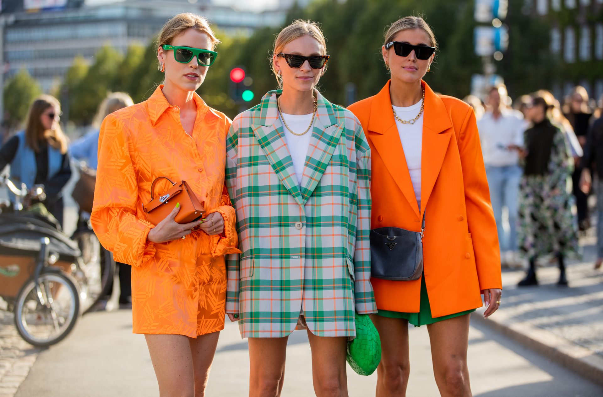bright orange outfit ideas for women 2022