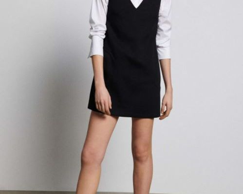 Aline pinafore hot sale dress