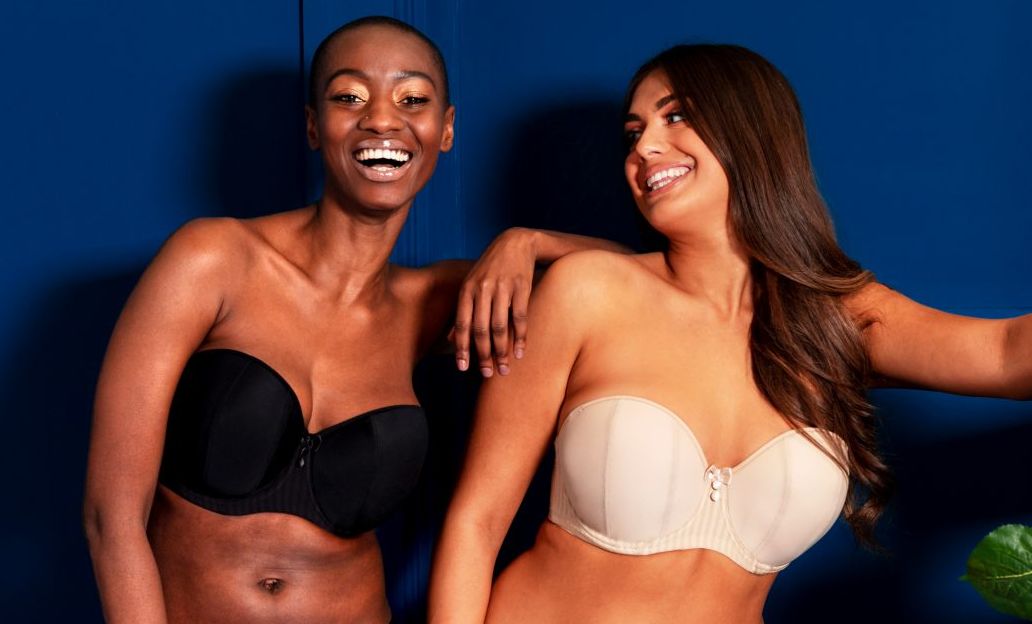 Say Goodbye to Strapless Bra Woes with This Simple Trick