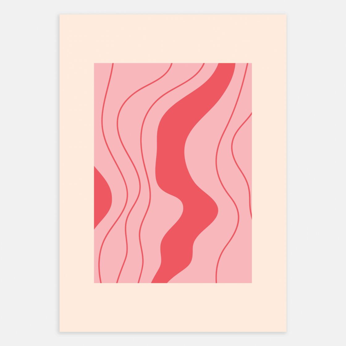 Abstract Line Art Trio Poster pack