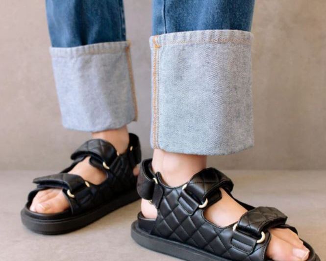 Summer fashion 2022 best padded and quilted sandals to buy now