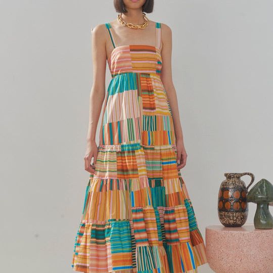 J crew talitha patchwork dress sale