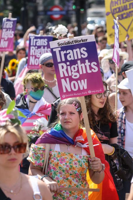 70 Powerful Images From The Trans+ Pride March In London