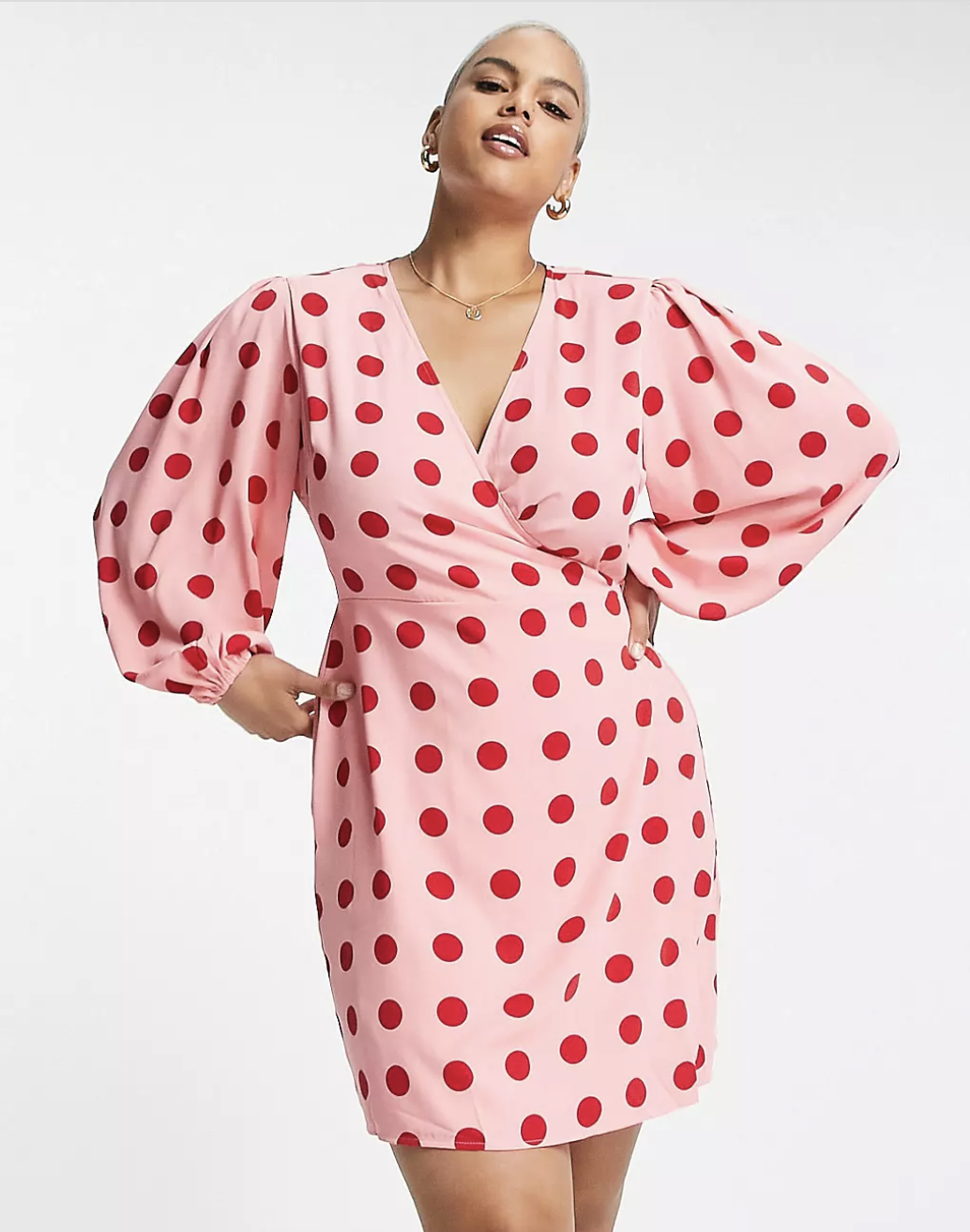 Best polka dot clearance dress