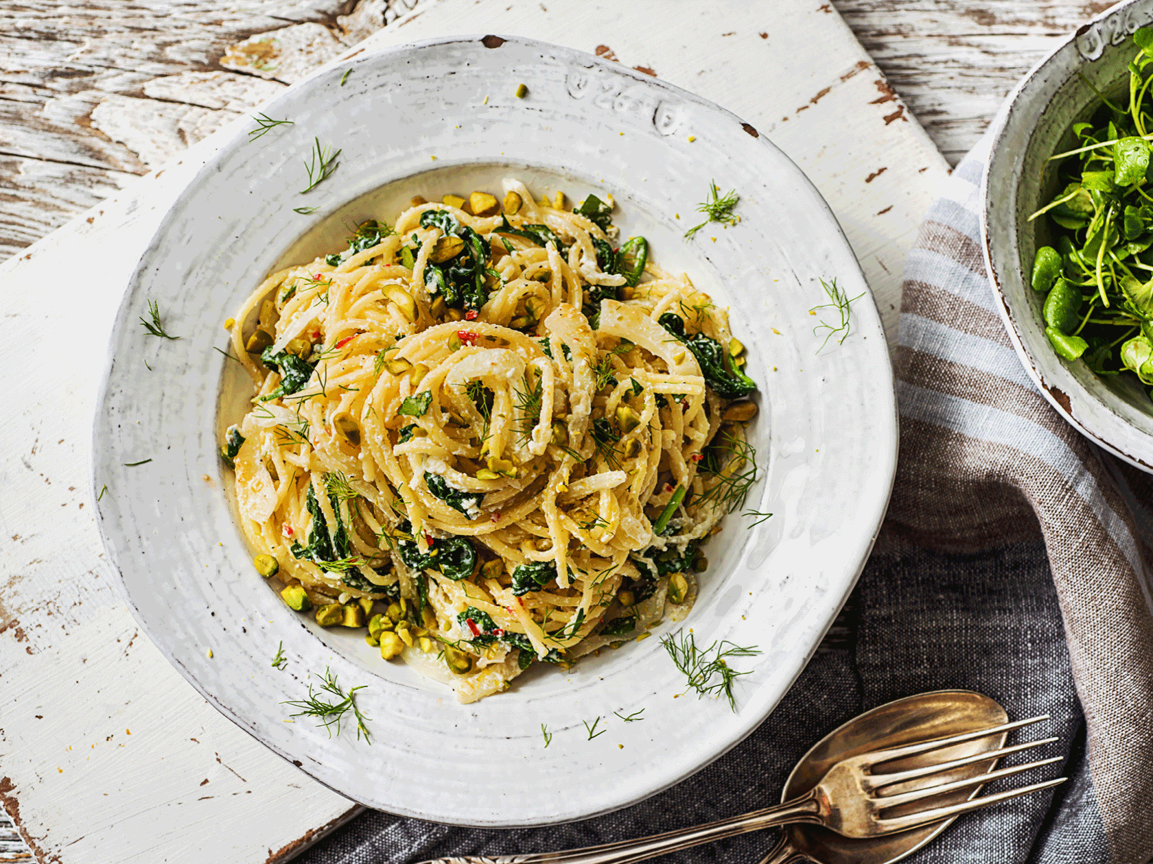 This ricotta pasta is a filling twist on TikTok's lemon spaghetti