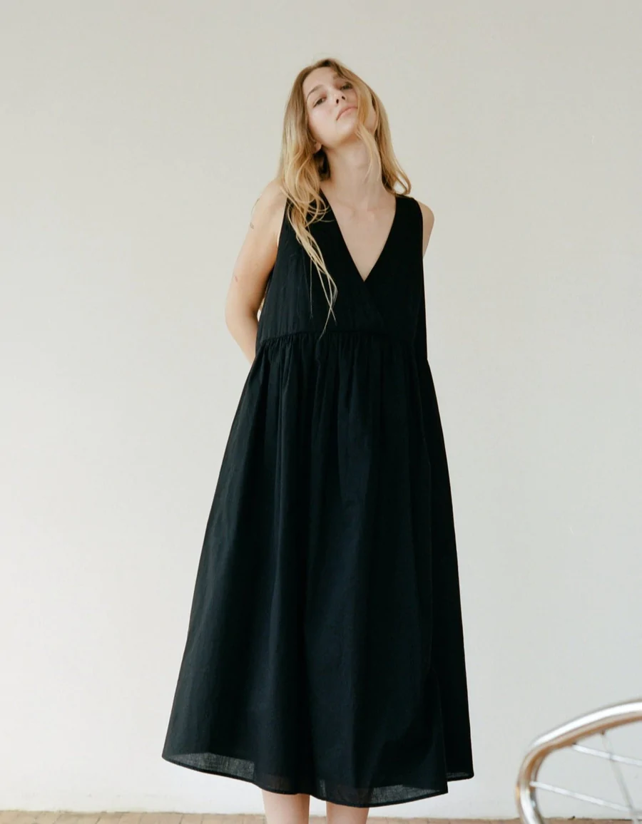 The Most Casual Yet Versatile Dress For Winter…The Black Midi Dress