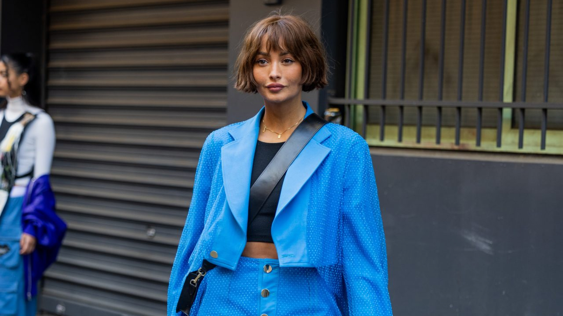 The trending French bob haircut epitomises cool girl glamour