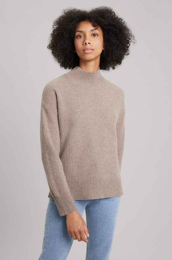 So low so on sale high cashmere sweater