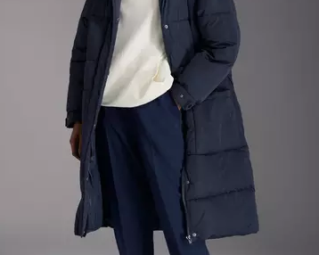 Principles navy outlet coat