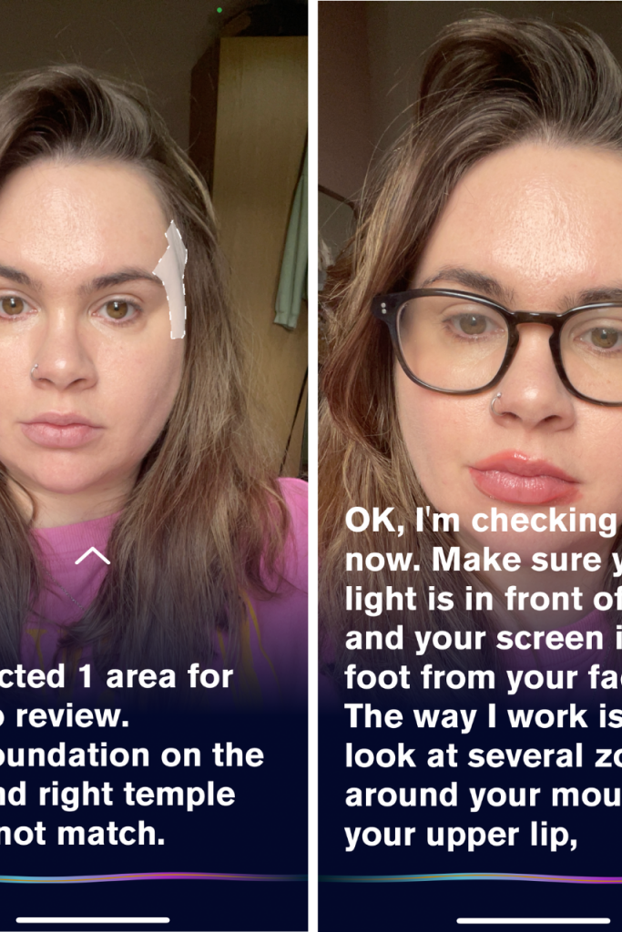 I tried the Estee Lauder makeup app for blind people