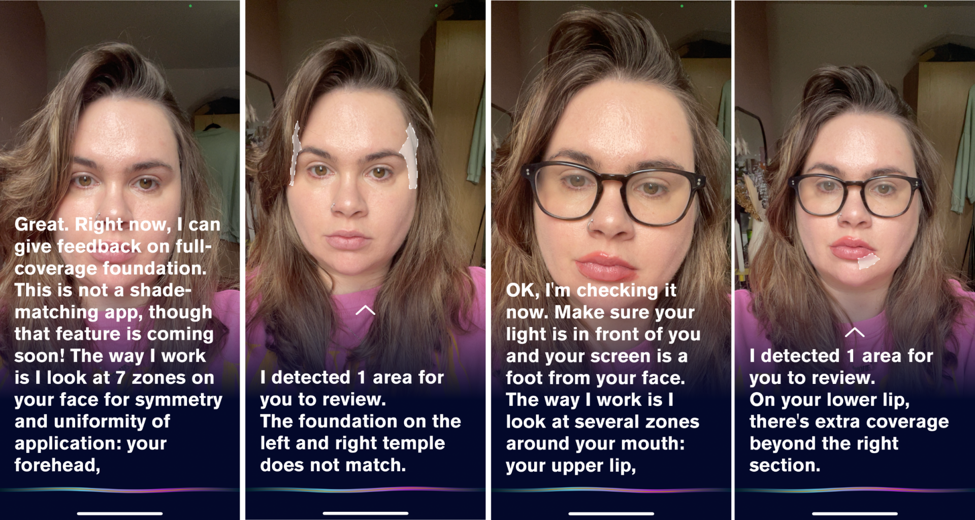 I tried the Estee Lauder makeup app for blind people