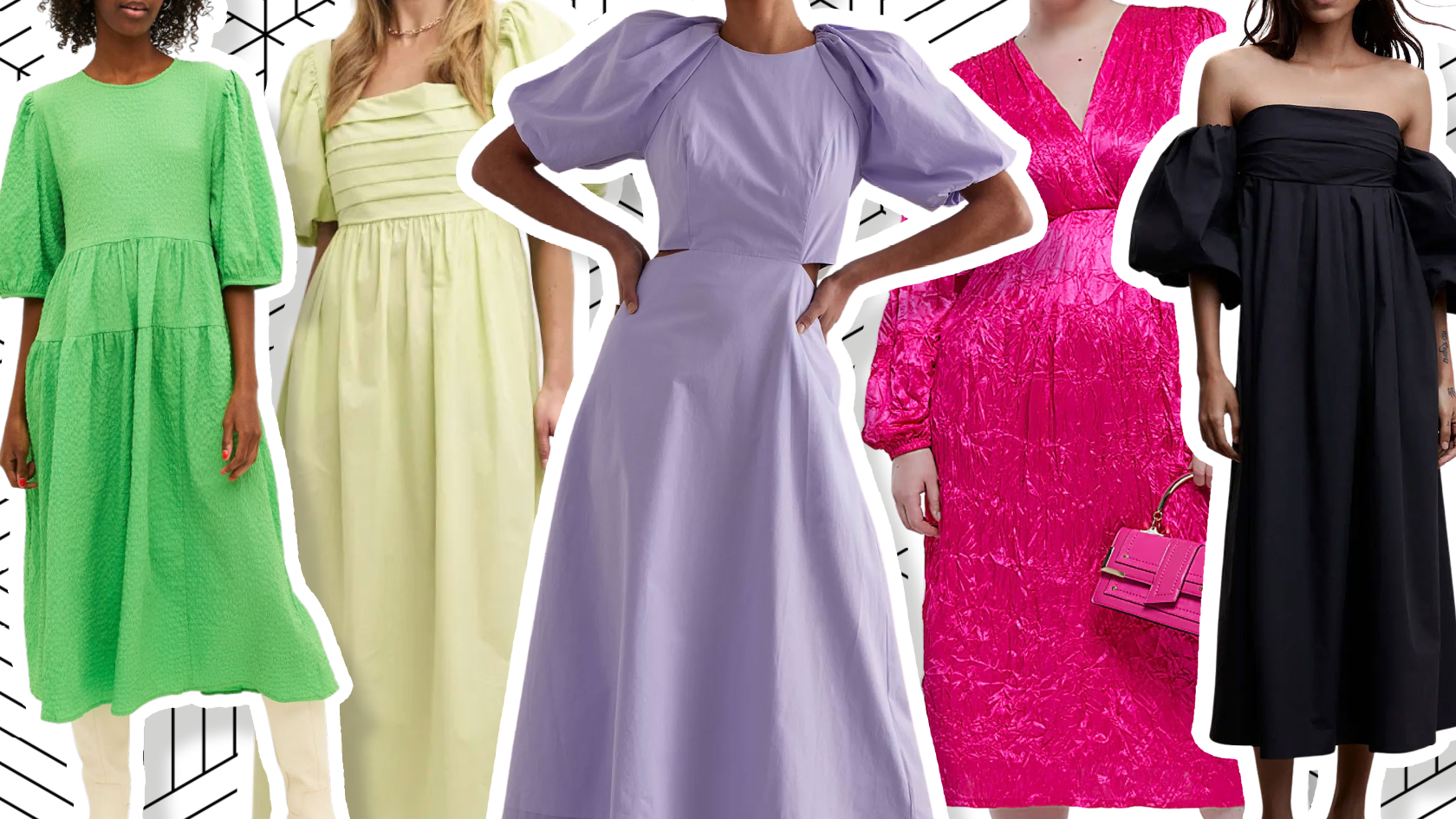 11 puff-sleeve dresses that make a wonderful wedding guest outfit