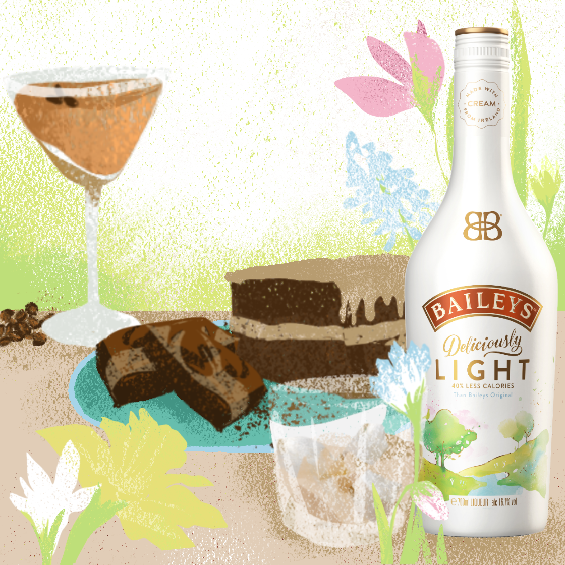 Baileys Deliciously Light Irish Cream Liqueur