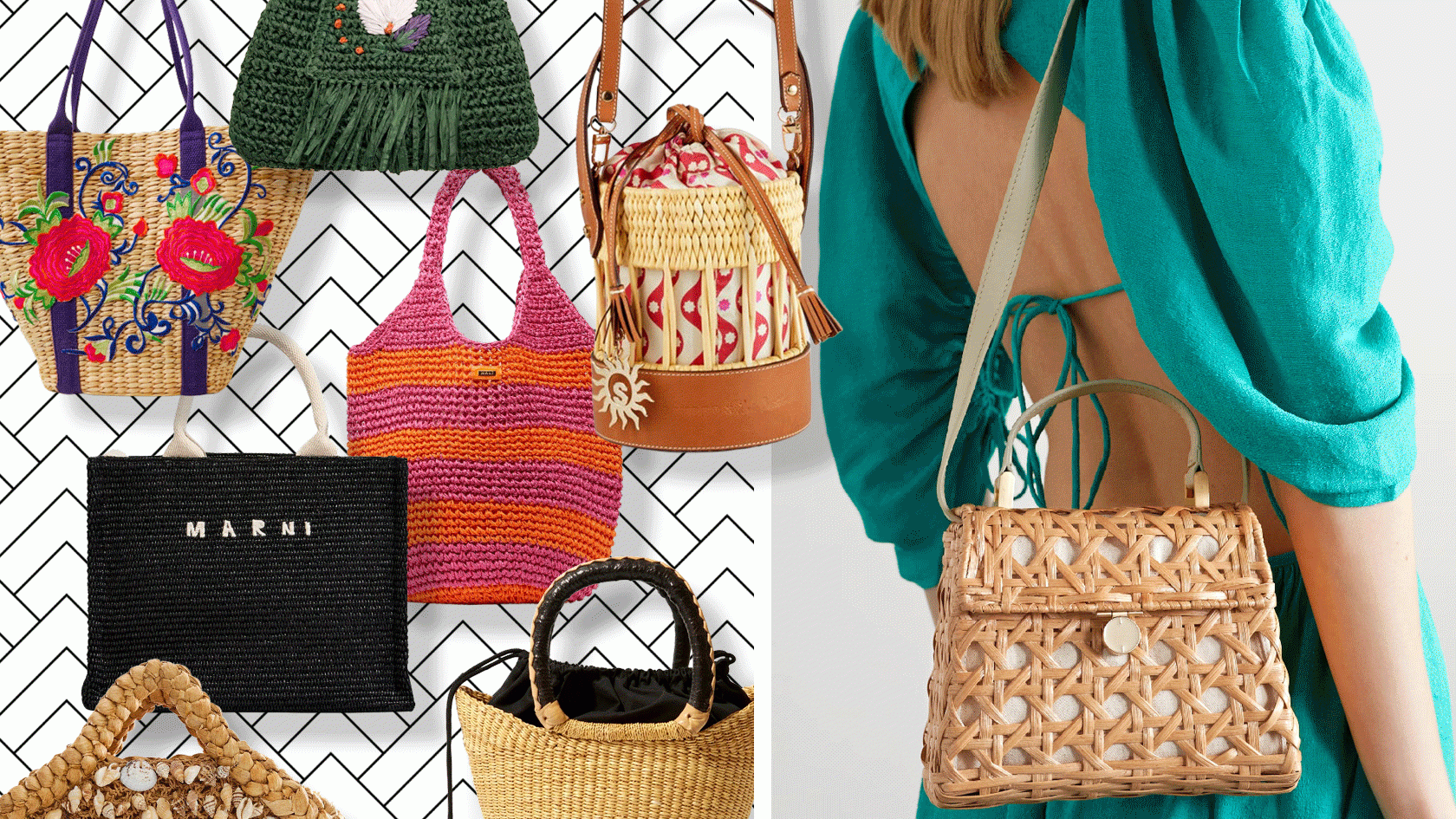 11 basket bags that upgrade your trusty tote