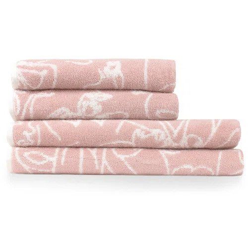 Buy Habitat Geo 4 Piece Towel Bale - Black & White